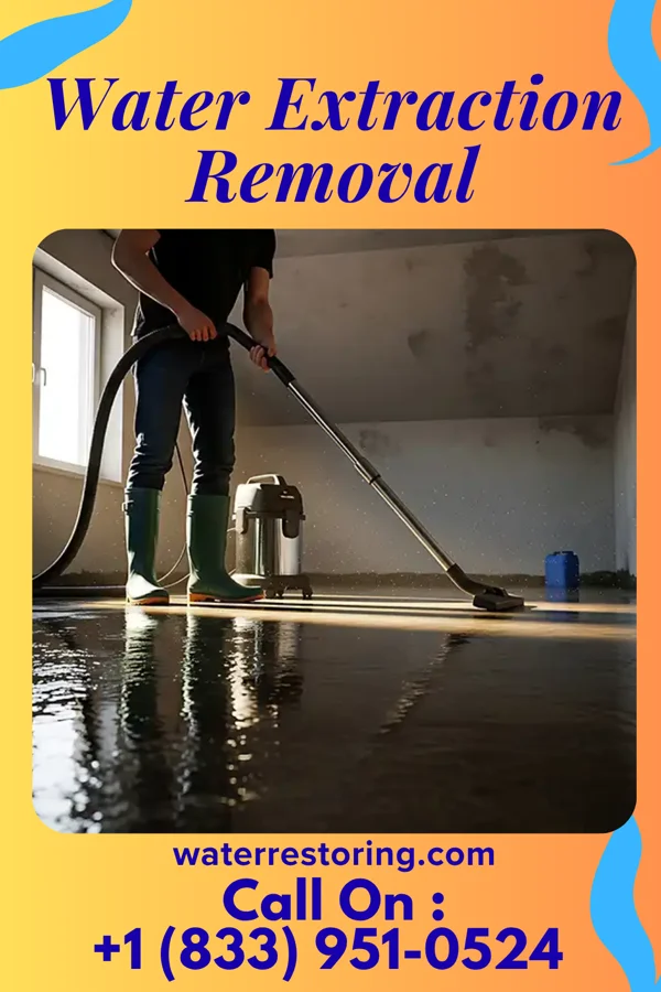 Water Extraction Removal in Honor, MI